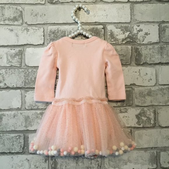 Olivia Rose PEACE JOY GLITTER Dress 3-6 Months - Picture 4 of 5